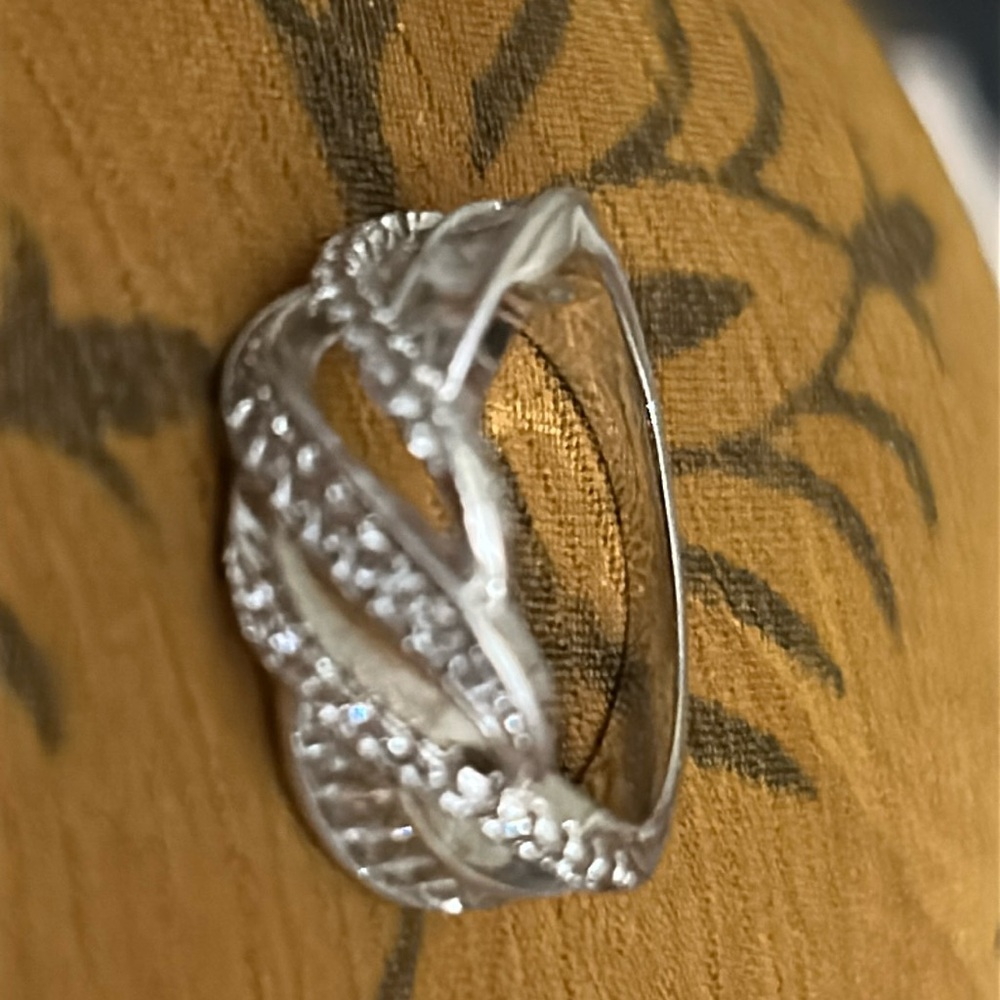 Clearly Stone Row Ring 925